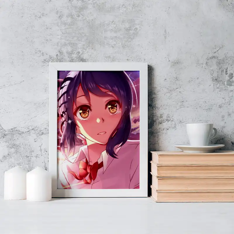 تابلو خندالو مدل میتسویا میامیزو انیمه یورنیم کد 16258