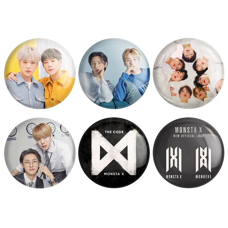 مگنت خندالو طرح گروه مانستا اکس کد 1268A مجموعه 6 عددی