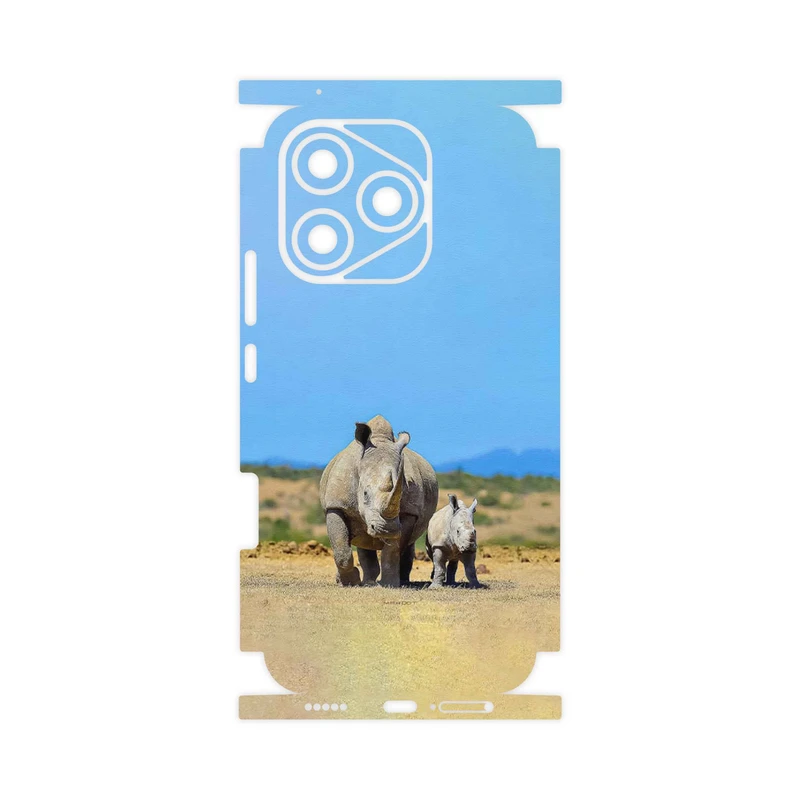برچسب پوششی ماهوت مدل Rhino-FullSkin مناسب برای گوشی موبایل آنر 400 Lite