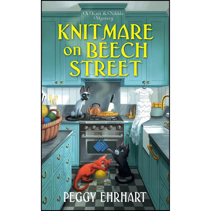 کتاب Knitmare on Beech Street  اثر Peggy Ehrhart انتشارات Kensington Cozies
