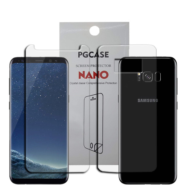 محافظ صفحه نمایش  مدل Star Max مناسب برای گوشی موبایل سامسونگ Galaxy S8 به همراه محافظ پشت گوشی