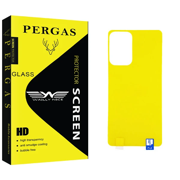 محافظ پشت گوشی وایلی نایس مدل Pergas Glass مناسب برای گوشی موبایل سامسونگ Galaxy A52