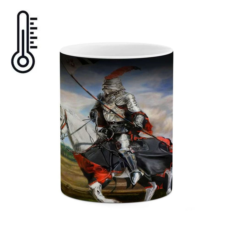 ماگ حرارتی کاکتی مدل اسب سوار کد mgh11293