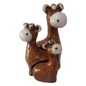 مجسمه مدل گاو مجموعه 3 عددی