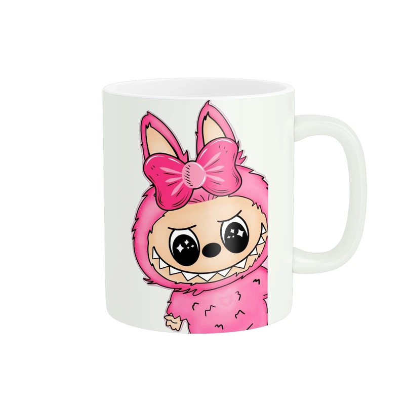 ماگ پاد آفرین طرح عروسک لبوبو کد 5956