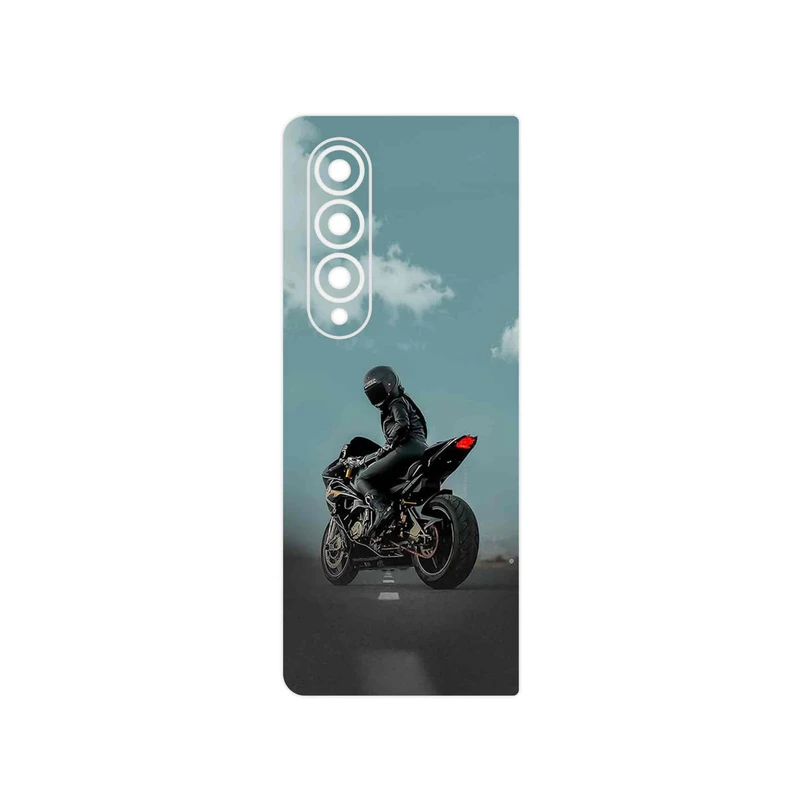 برچسب پوششی ماهوت مدل Motorcycling مناسب برای گوشی موبایل سامسونگ Galaxy Z Fold4