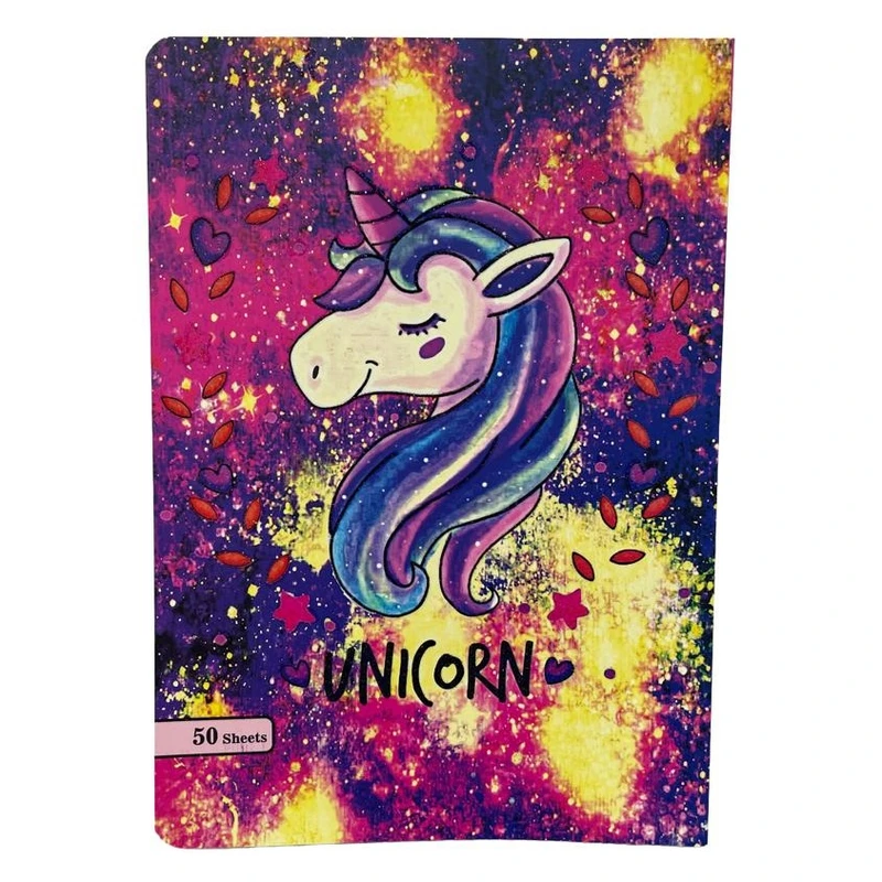 دفتر نقاشی 50 برگ مدل اسب تک شاخ کد 32