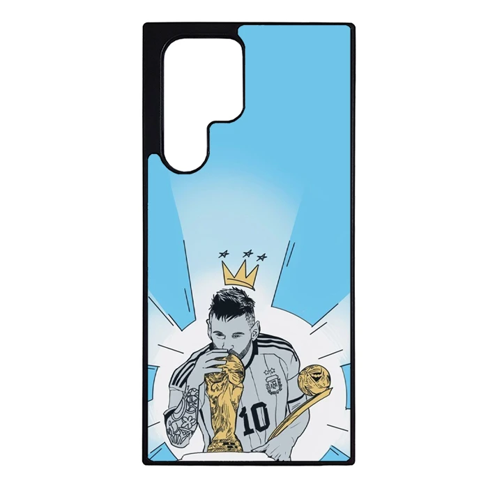 کاور گالری وبفر طرح مسی مناسب برای گوشی موبایل سامسونگ galaxy s24 ultra