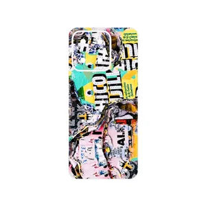 MAHOOT Collage of Teared Paper Cover Sticker for Honor X5b