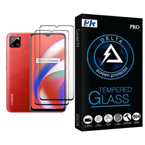 PK Delta Glass MIX002 Screen Protector For Realme C12 Pack Of 2