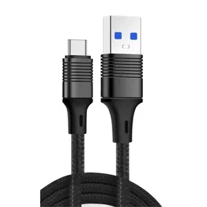 کابل شارژ USB به microUSB مدل DRAGON FAST CHARGE 3A طول 1 متر