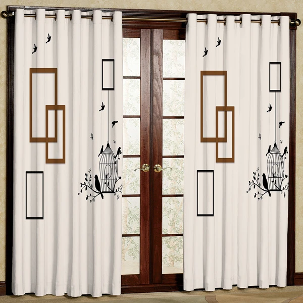 پرده مدل چاپی هازان پانچی کد 246 سایز 200x140 سانتی متر