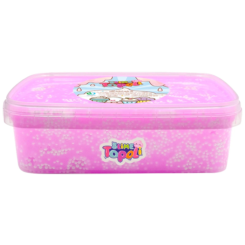 ژل بازی اسلایم تپلی مدل برفی دراگون فروت