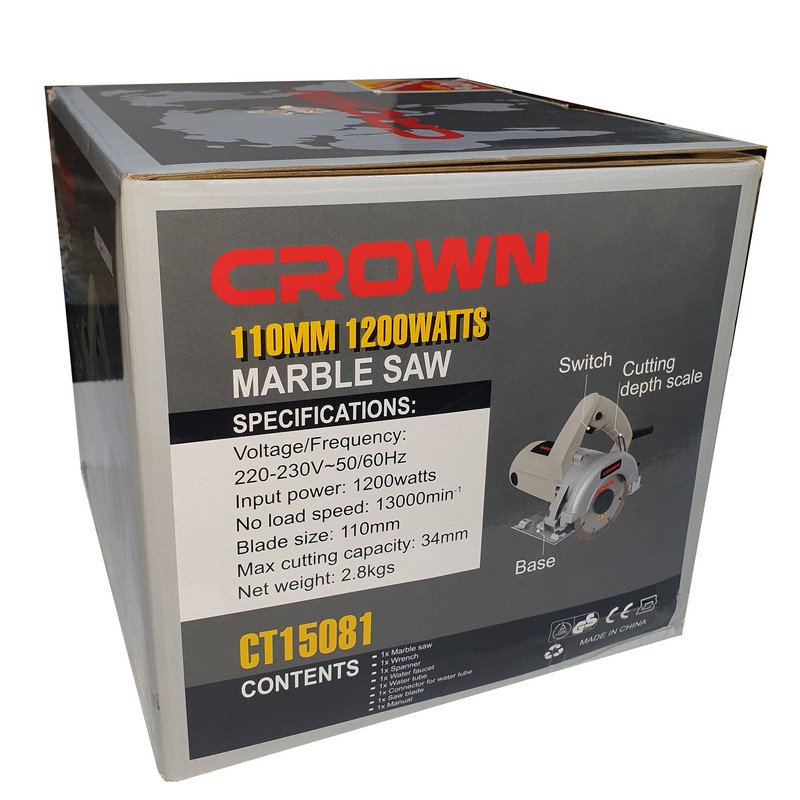اره دیسکی مرمربر کرون مدل CT15081
