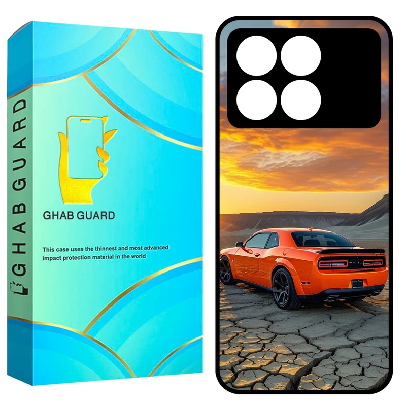 کاور قاب گارد طرح ماشین مدل GCHPK70P مناسب برای گوشی موبایل شیائومی Redmi K70 Pro 5G / Poco X6 Pro