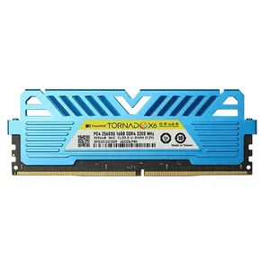 رم دسکتاپ DDR4 تک کاناله 3200 مگاهرتز CL22 تواینموس مدل Tornado X6 ظرفیت 16 گیگابایت
