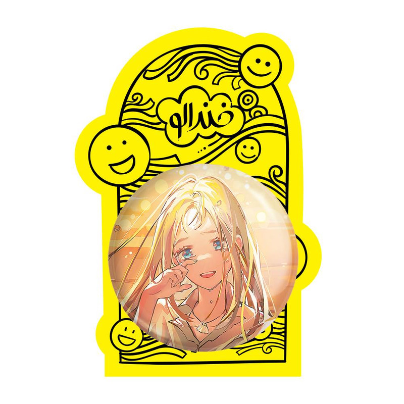 آینه جیبی خندالو مدل اوشیو انیمه سامر تایم رندرینگ SUMMER TIME RENDERING  کد 22284