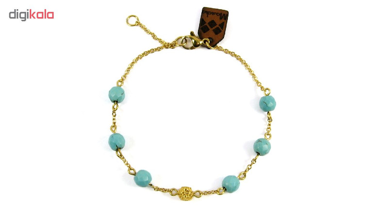 دستبند طلا 18 عیار زنانه مانچو مدل bfg134