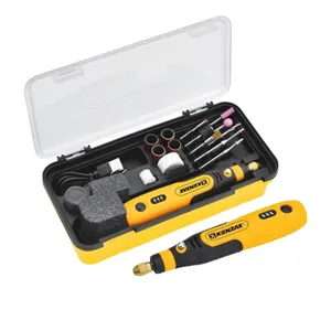 فرز مینیاتوری شارژی  دیمردار 20 میلی متری 3.7 ولت کنزاکس مدل 8356 مجموعه‌ 55 عددی