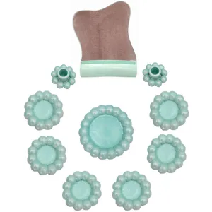 مجموعه ظروف هفت سین 10 پارچه مدل مرواریدی