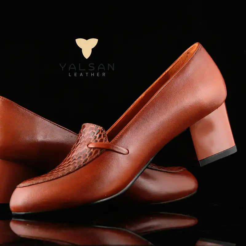 کفش پاشنه دار زنانه مدل کلارا کد 601-MRV-asl