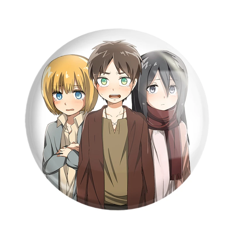 مگنت خندالو مدل میکاسا و ارن و ارمین انیمه اتک آن تایتان Attack on Titan کد 18557