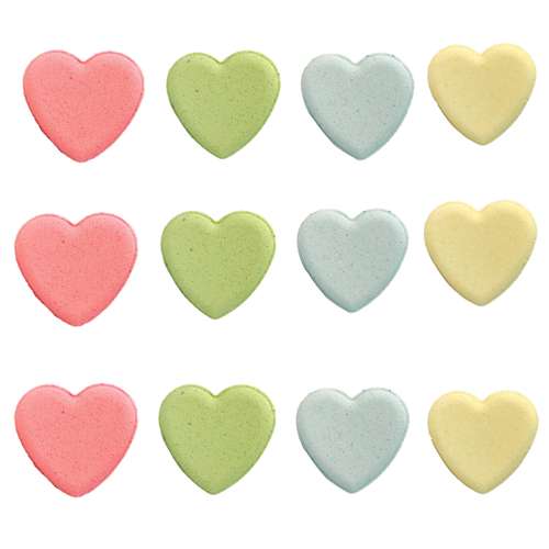 کوکتل پدیکور وایب مدل قلب وزن 85 گرم بسته 12 عددی