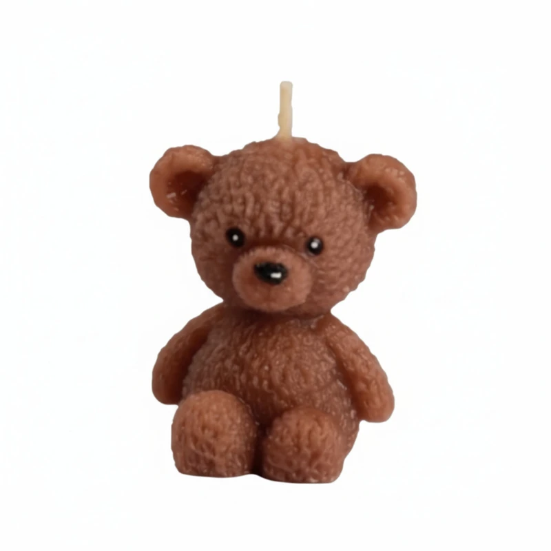 شمع مدل خرس تدی