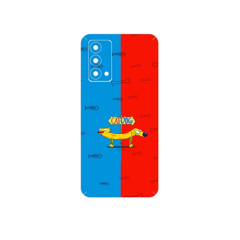 برچسب پوششی ماهوت مدل CatDog مناسب برای گوشی موبایل ریلمی GT Master