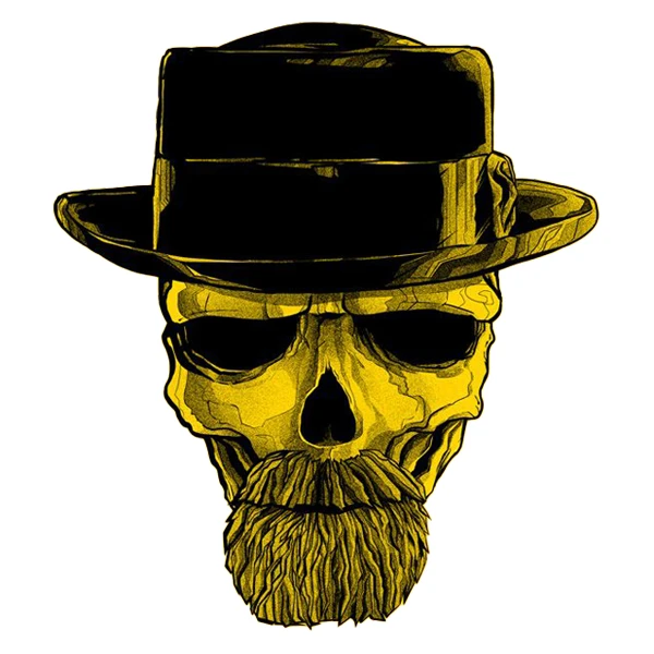 استیکر لپ تاپ طرح سریال بریکینگ بد کد 0023