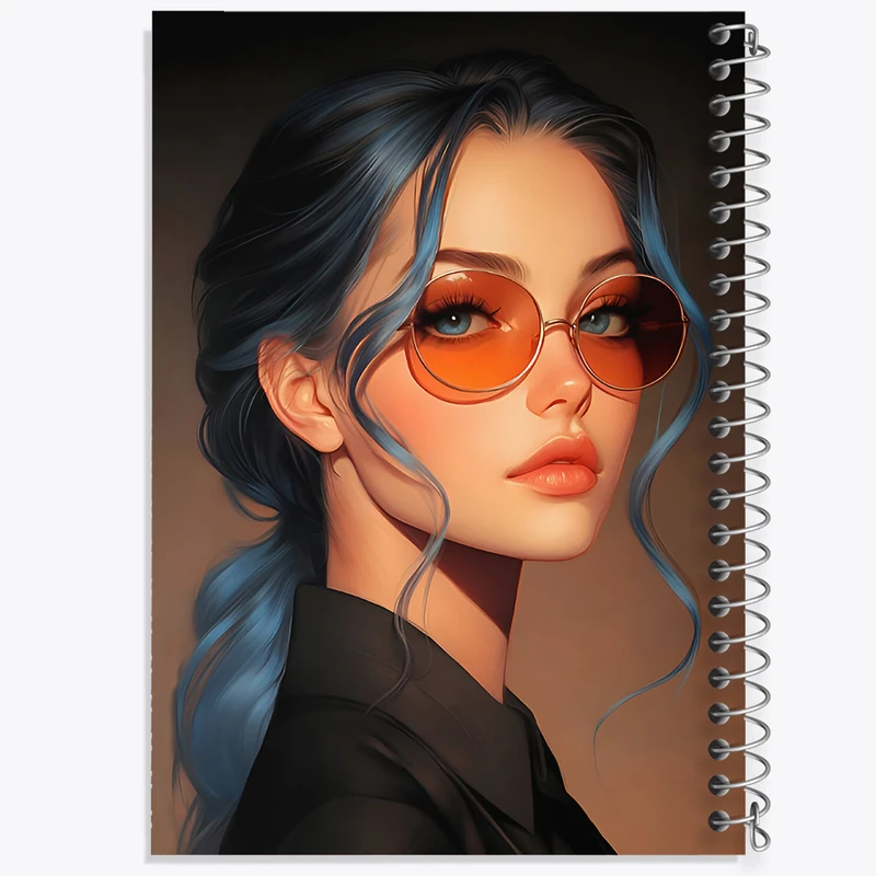 دفتر مشق 50 برگ خندالو طرح دخترانه کد F6600