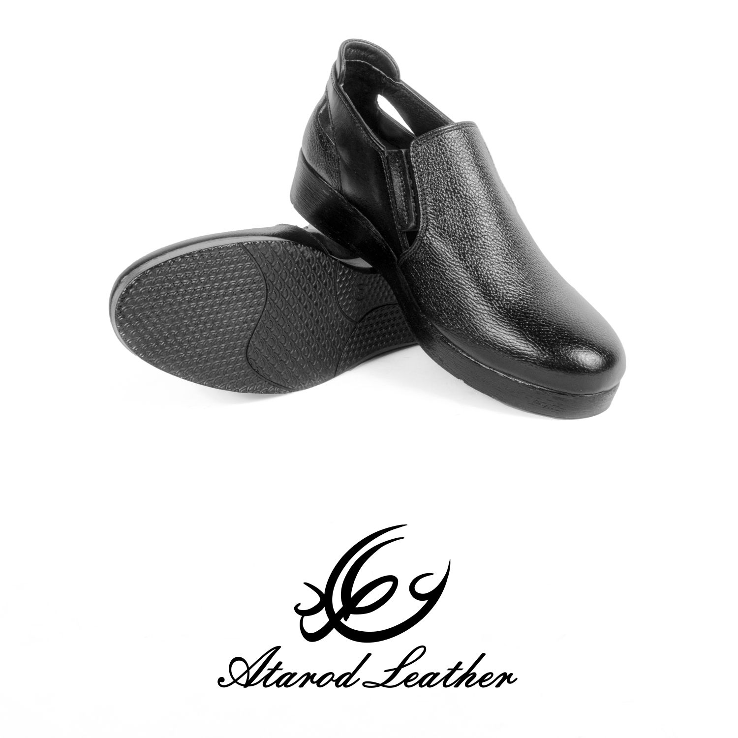 کفش طبی زنانه چرم عطارد مدل چرم طبیعی کد SH158 -  - 9