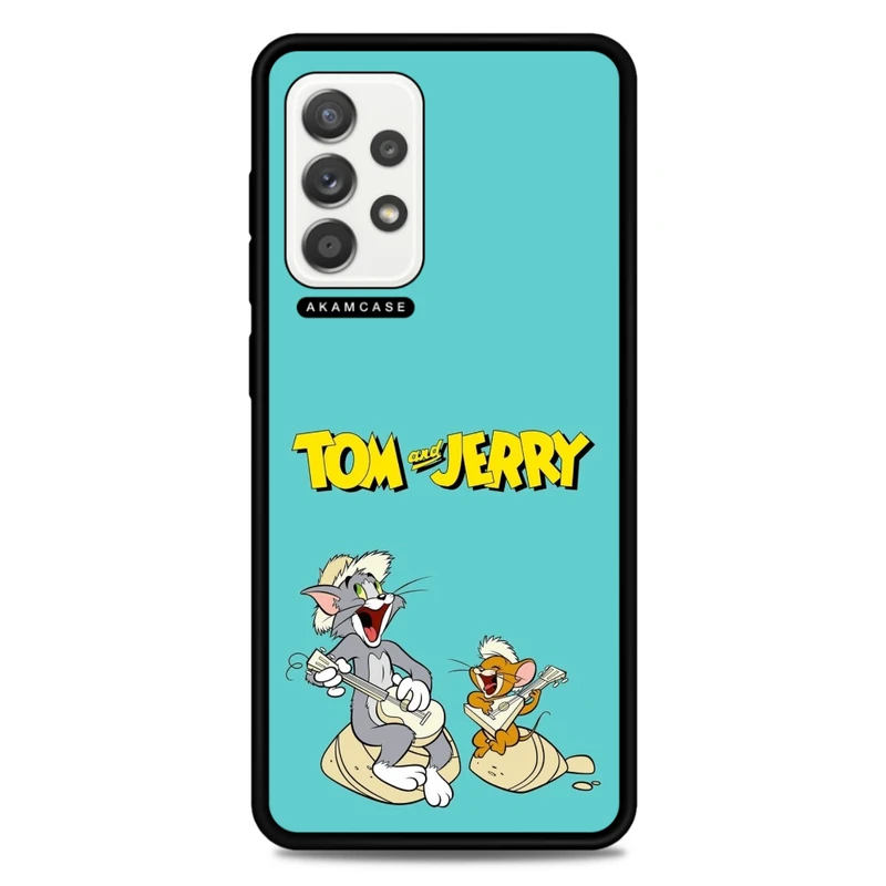 کاور آکام مدل AMC-WSGA52-TOM & JERRY3 مناسب برای گوشی موبایل سامسونگ Galaxy A52