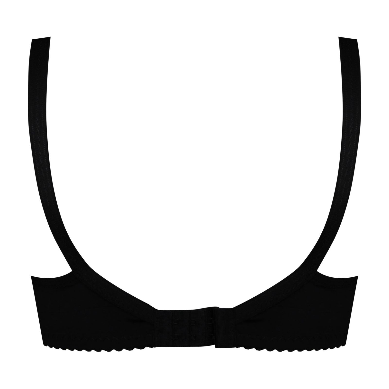 سوتین زنانه ماییلدا مدل بدون فنر کاپ اسفنجی کد 4974 رنگ مشکی -  - 3