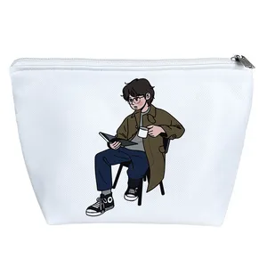 کیف لوازم آرایش دخترانه خندالو مدل پسر جوان کد 7463