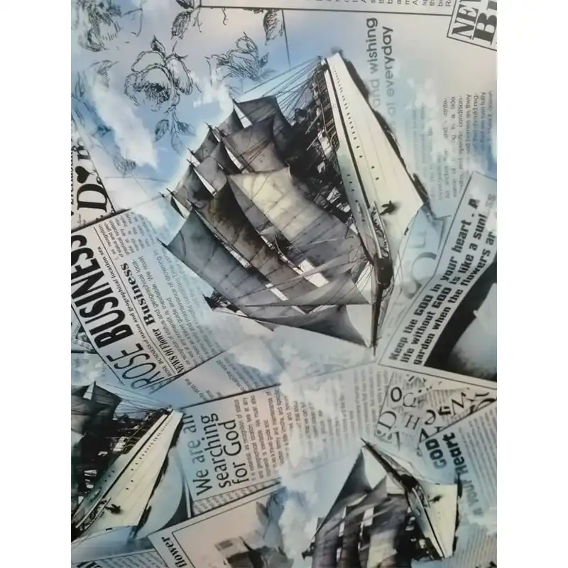 کاغذ کادو مدل کشتی بسته 2 عددی