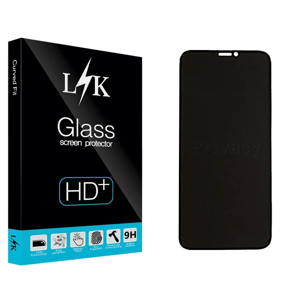 محافظ صفحه نمایش حریم شخصی ال کی مدل +LITE مناسب برای گوشی موبایل اپل iPhone 11 Pro