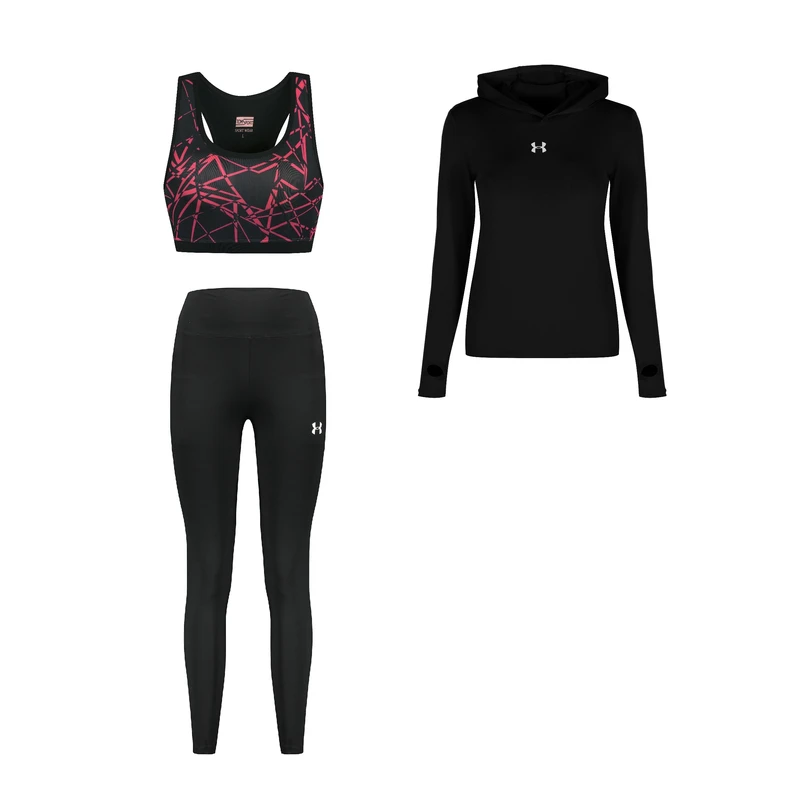 ست سه تکه لباس ورزشی زنانه مدل 1902-4104-176