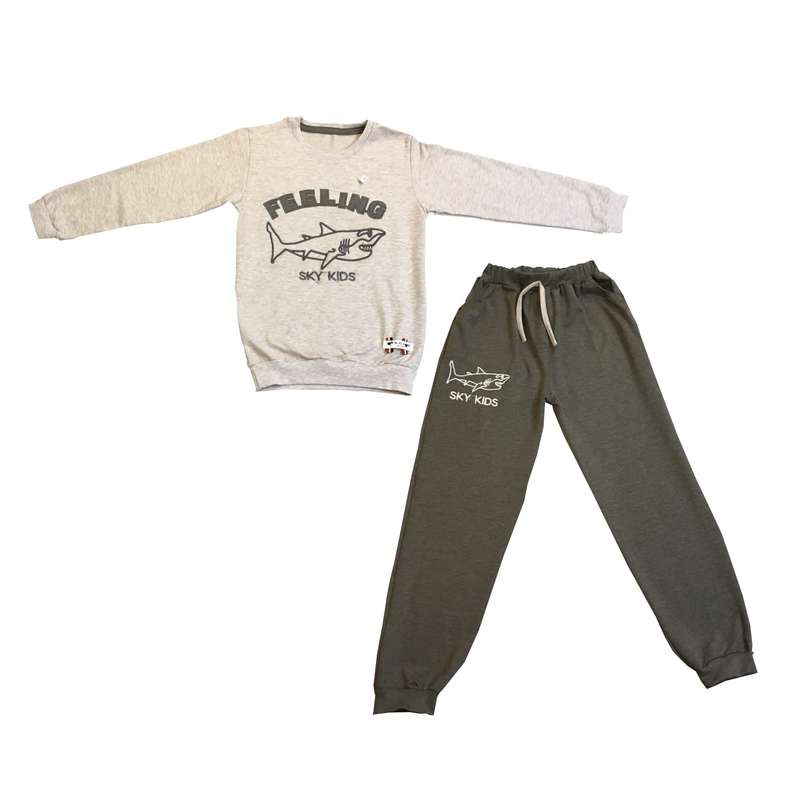 ست سویشرت و شلوار پسرانه مدل DP013