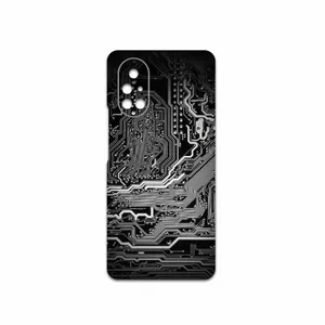 MAHOOT Black-Printed-Circuit-Board Cover Sticker for Huawei Nova 8