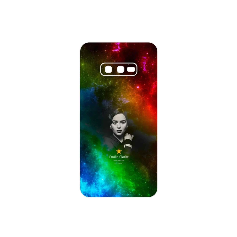 برچسب پوششی ماهوت مدل emilia clarke مناسب برای گوشی موبایل سامسونگ Galaxy S10e