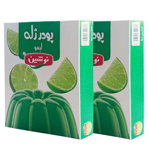 پودر ژله لیمو نوشین - 100 گرم مجموعه 2 عددی
