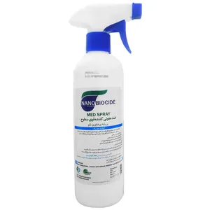 اسپری ضدعفونی کننده سطوح نانوبیوساید مدل SS500 حجم 500 میلی لیتر