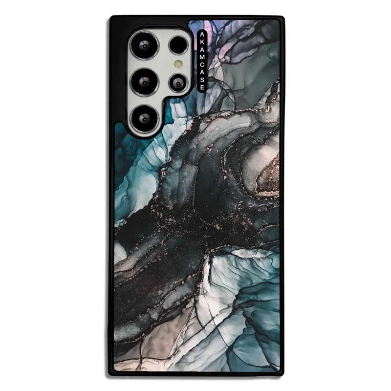 کاور آکام مدل AMC-WSGS22U-MARBLE-21 مناسب برای گوشی موبایل سامسونگ Galaxy S22 Ultra
