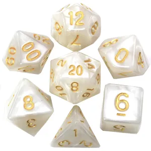 تاس بازی مدل Dungeons and Dragons بسته 7 عددی