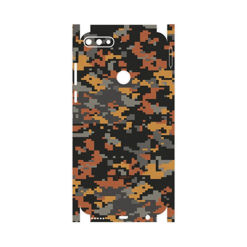 برچسب پوششی ماهوت مدل Army-Autumn-pixel-FullSkin مناسب برای گوشی موبایل هوآوی Y7 Prime 2018