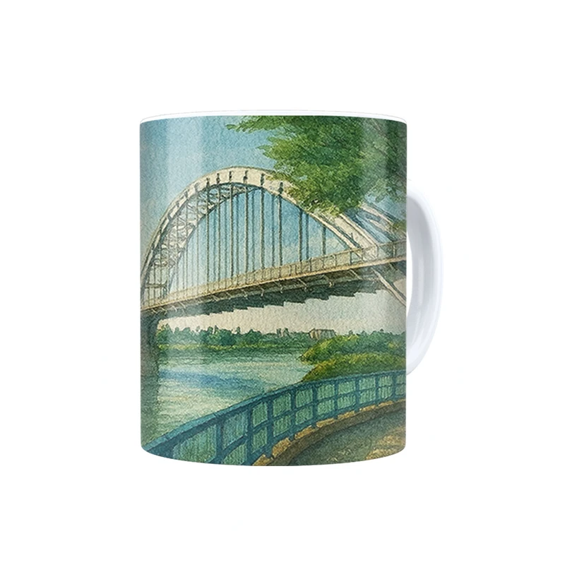 ماگ ترمه طراحان ایده مدل پل سفید اهواز کد map0819