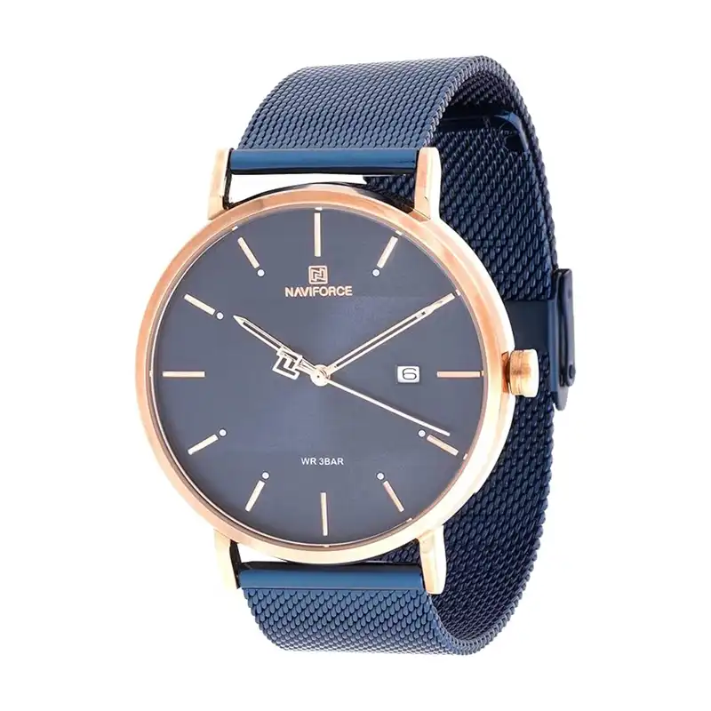 ست ساعت مچی عقربه ای زنانه و مردانه نیوی فورس مدل NF3008G