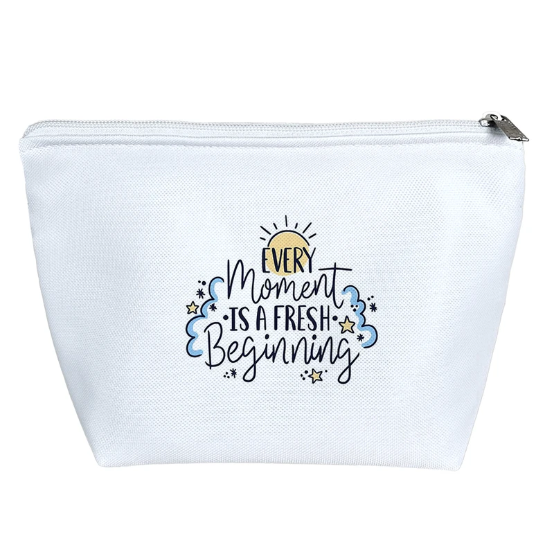 کیف لوازم آرایش دخترانه خندالو مدل جملات انگیزشی کد 2275