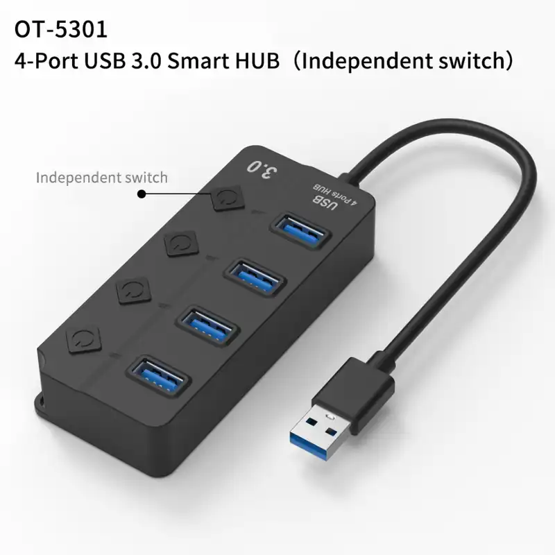 هاب 4 پورت USB3.0 اونتن مدل OTN-5301